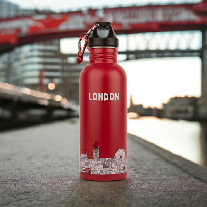 London City Skyline Water Bottle 750ml