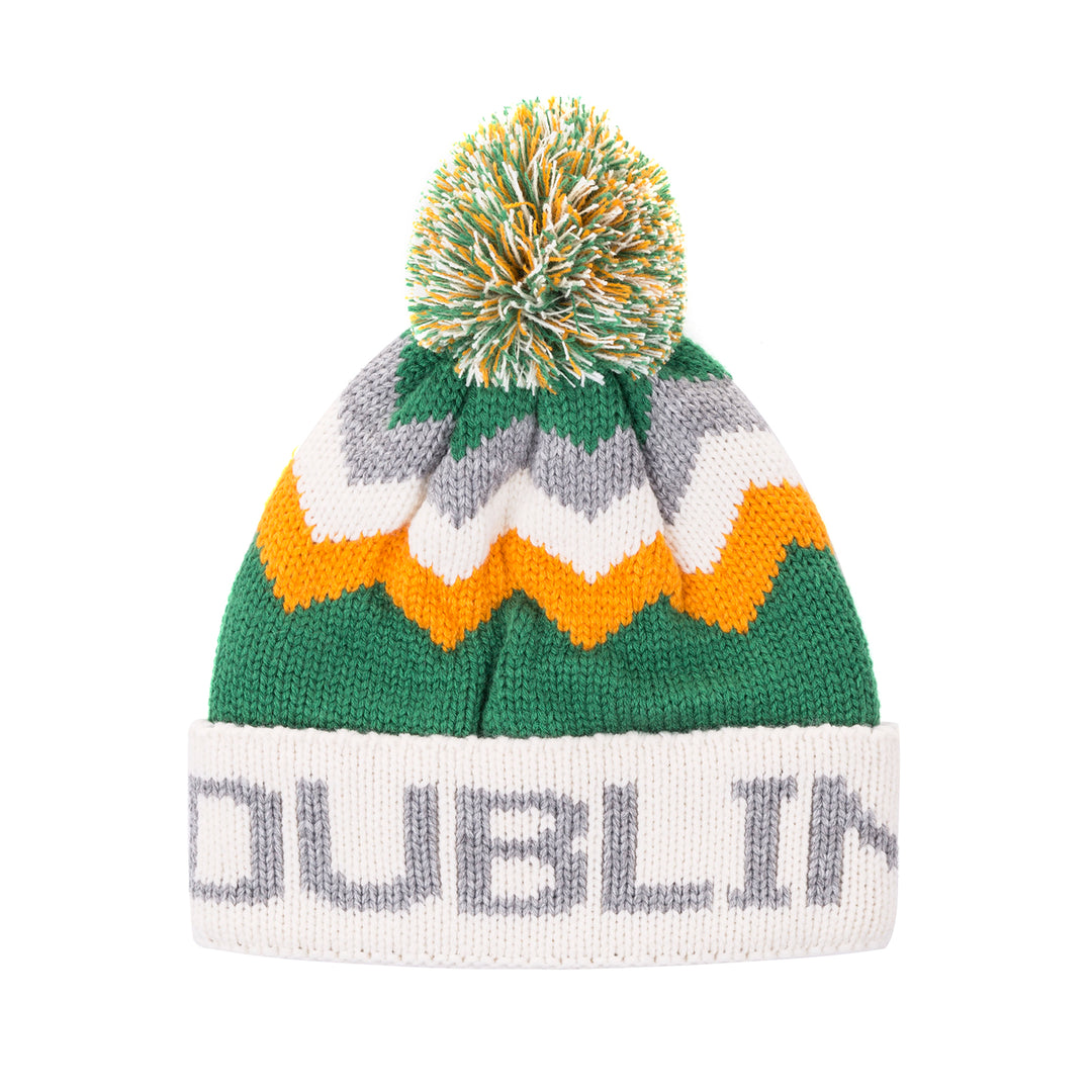 Big City Dublin Bobble Hat - Urban Style Beanie with Pom Pom