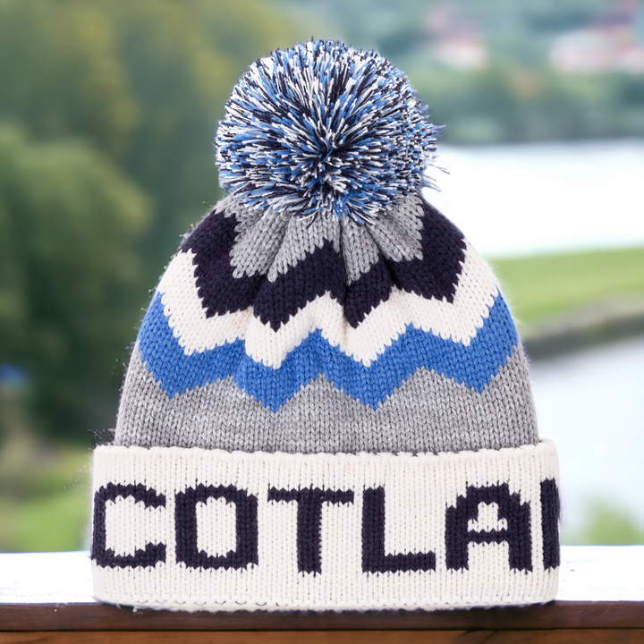 Big City Scotland Pom Pom Hat