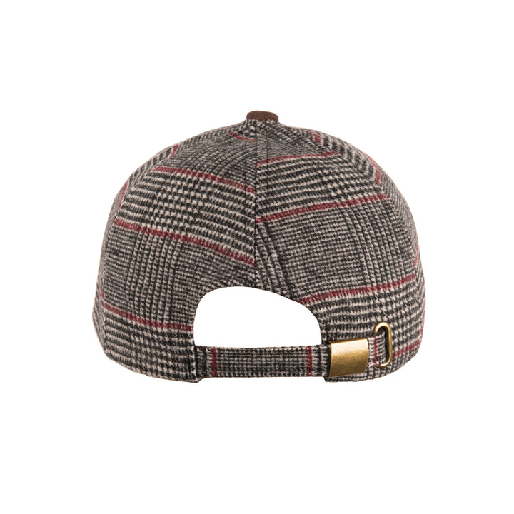 Heritage Traditions Tweed Suede Baseball Cap - Wool Mix Tweed Hat