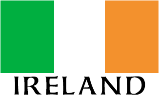 Ireland Flag Tricolour Sticker