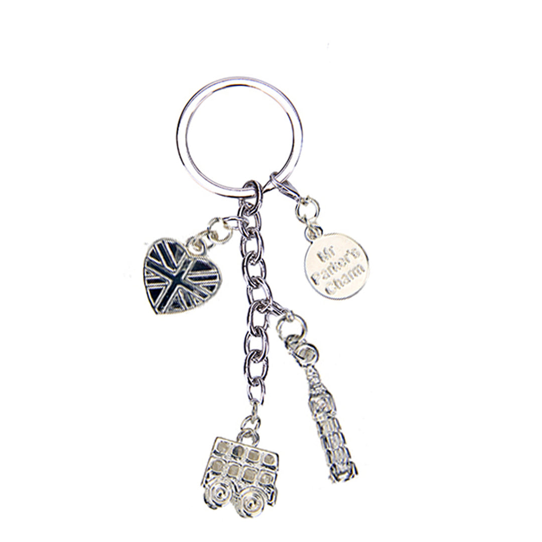 London Charm Keyring