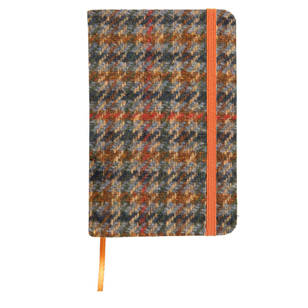 Tweed Covered Lined Notebook