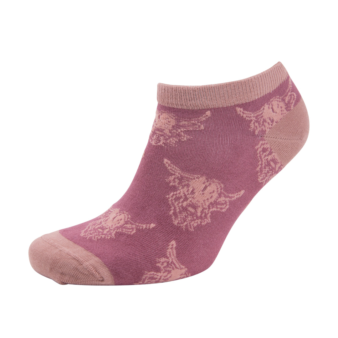 Heilan Coo Ladies Trainer Socks 2 Pack