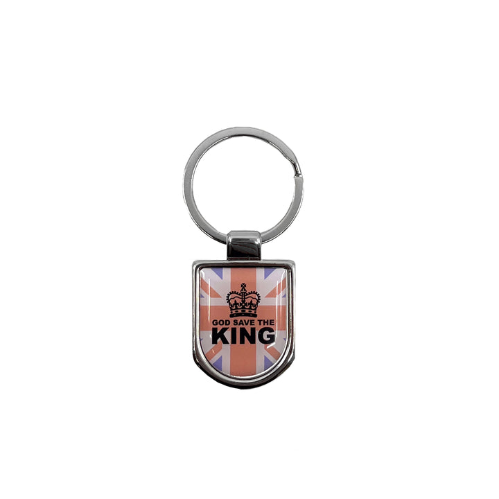 Long Live The King Small Shield Keyring (2 Colour Options)