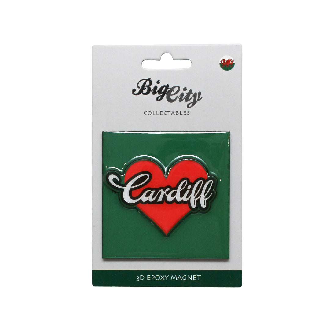 Cardiff Script 3D Magnet