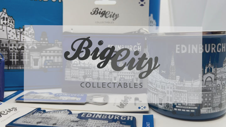 Big City Edinburgh Skyline Magnet