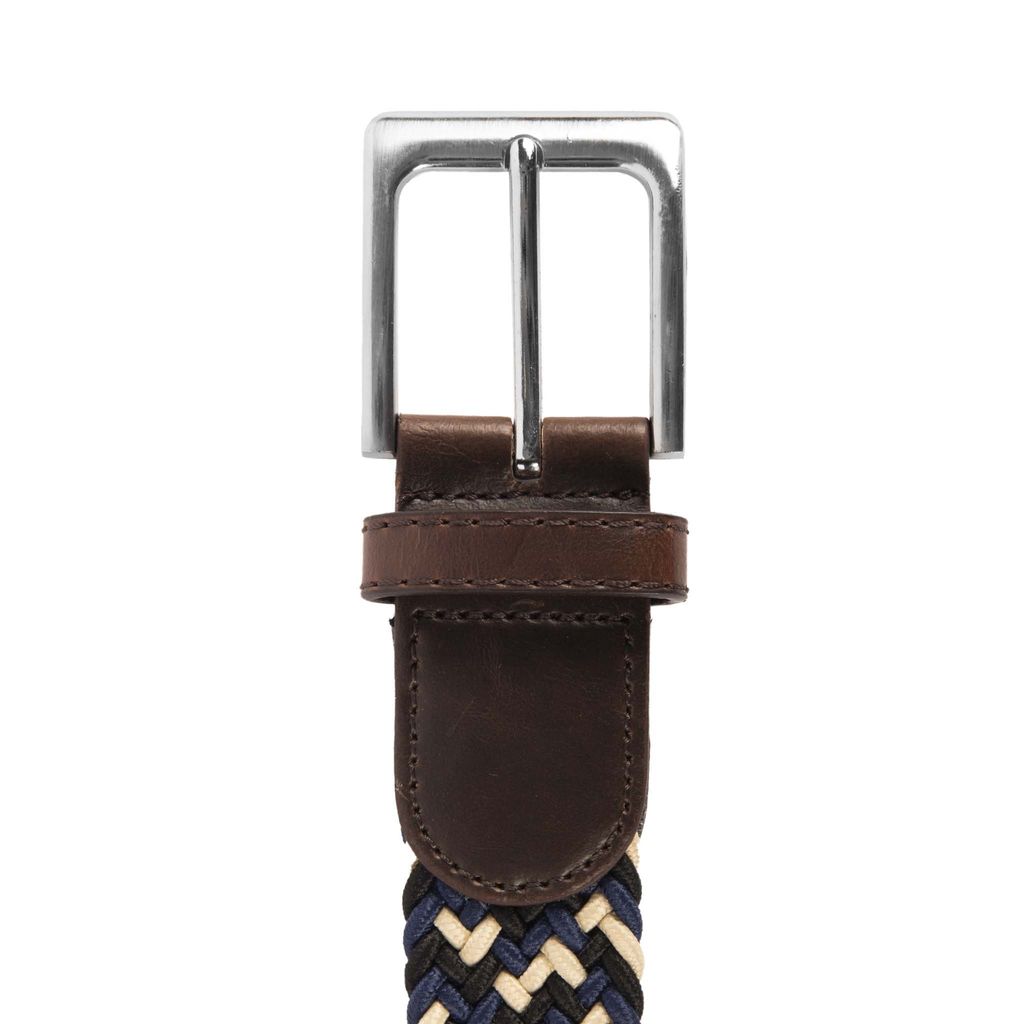 Heritage Braid Belt - Brown