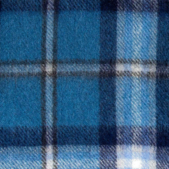 Pure Wool Tartan Check Scarf