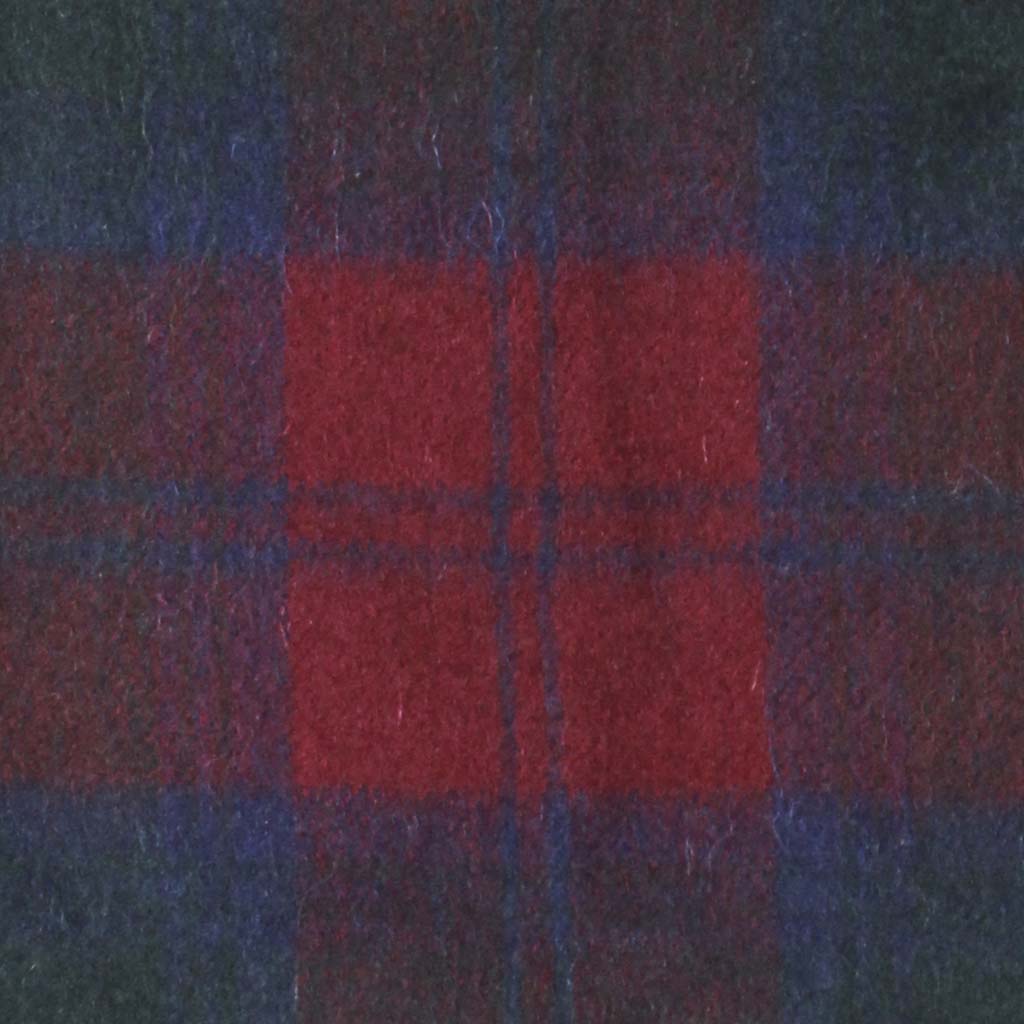 Pure Wool Tartan Check Scarf