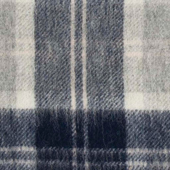 Pure Wool Tartan Check Scarf