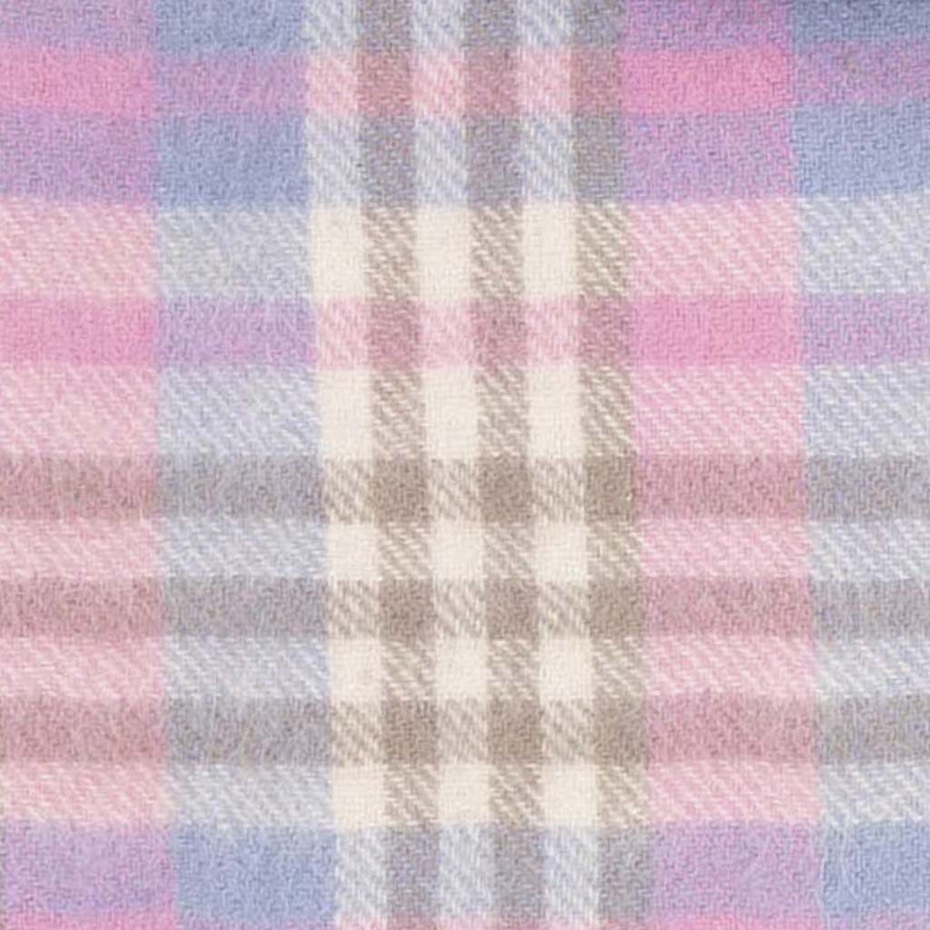 Pure Wool Tartan Check Scarf