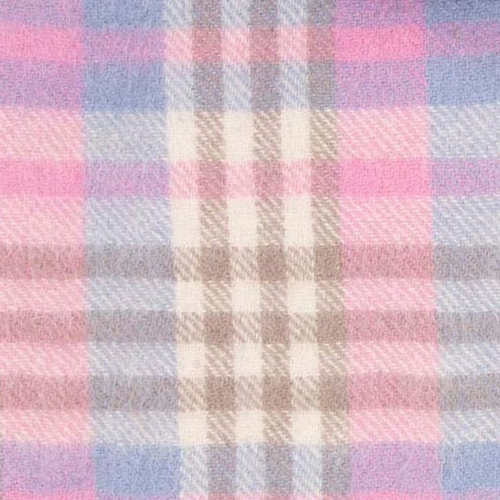 Pure Wool Tartan Check Scarf