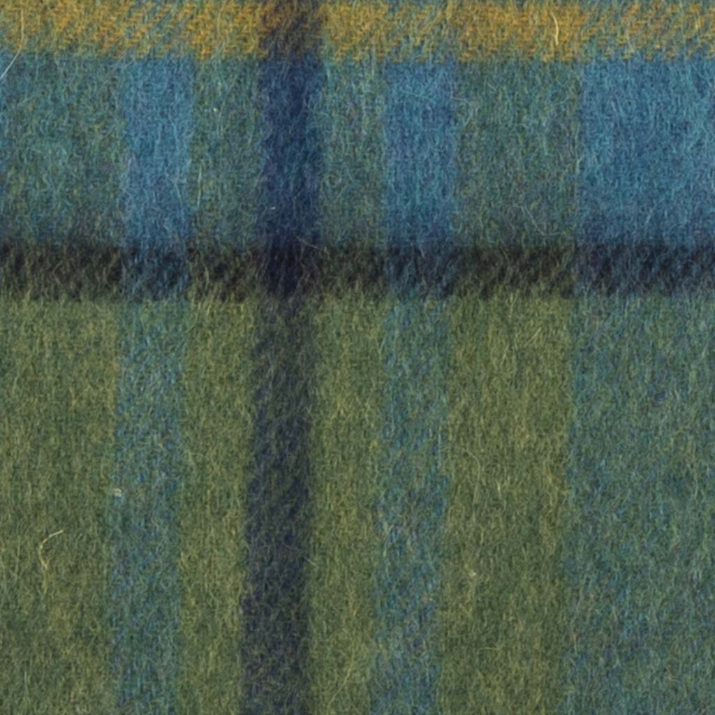 Pure Wool Tartan Check Scarf