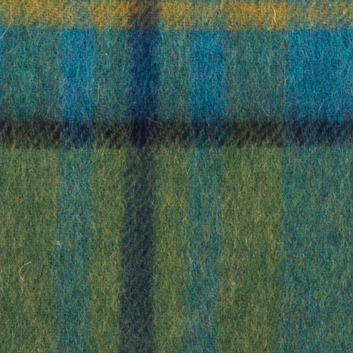 Pure Wool Tartan Check Scarf