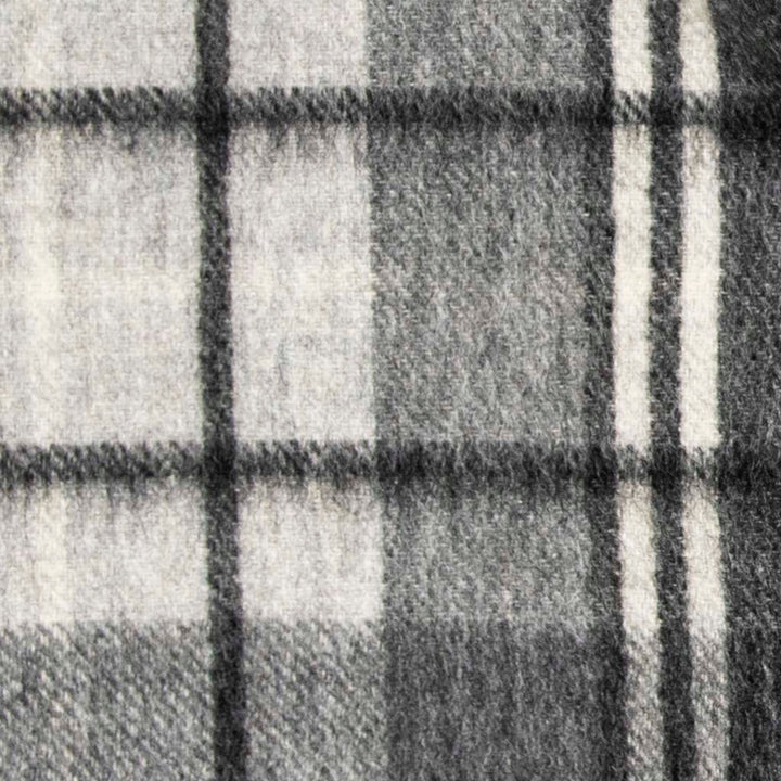 Pure Wool Tartan Check Scarf