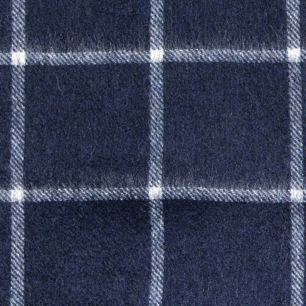 Pure Wool Tartan Check Scarf