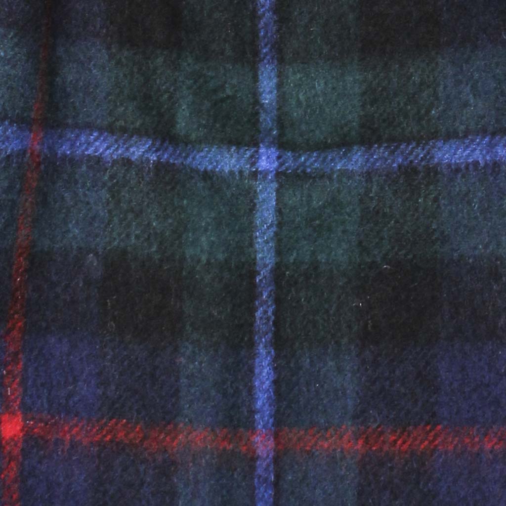 Pure Wool Tartan Check Scarf