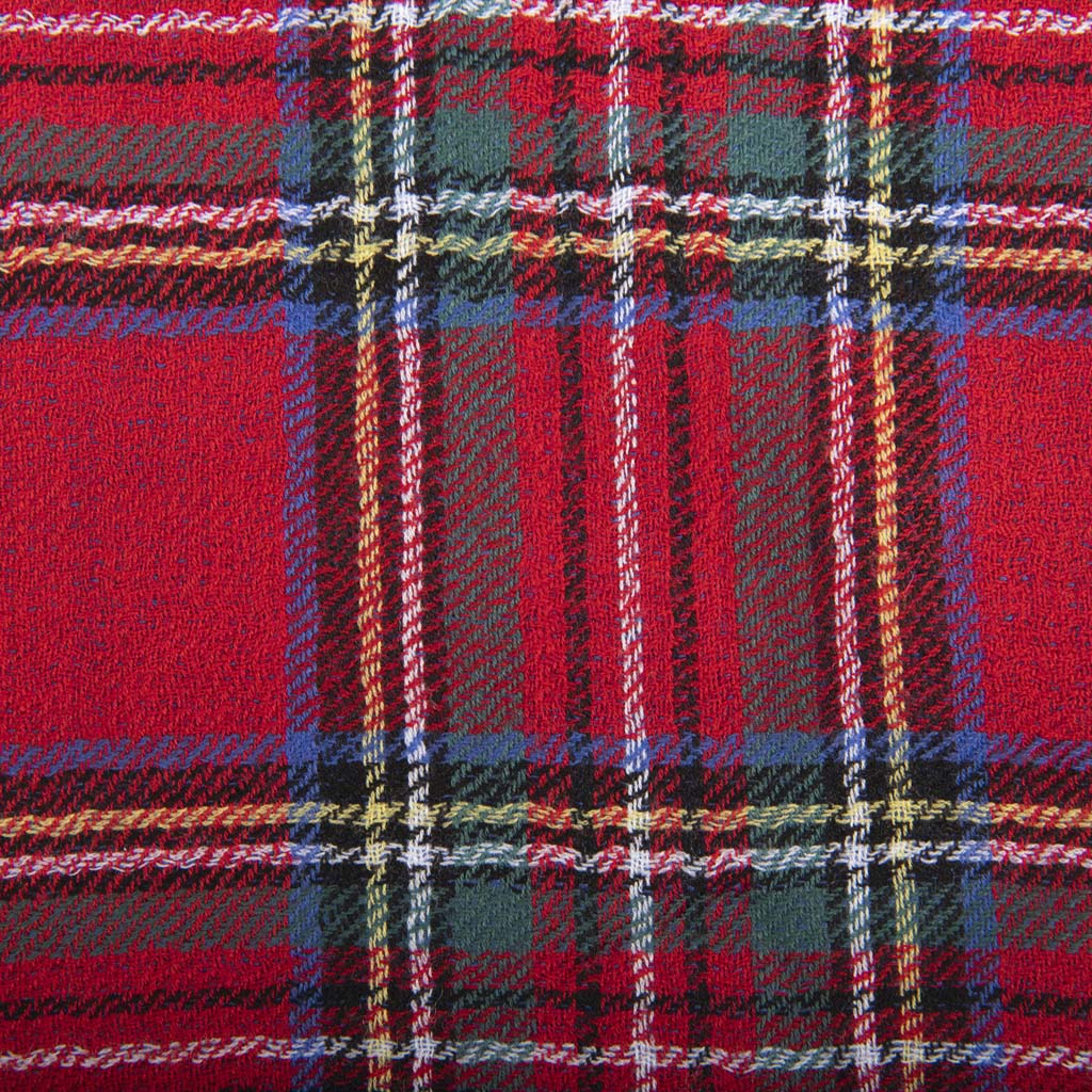 Lightweight Reversible Tartan Merino Scarf