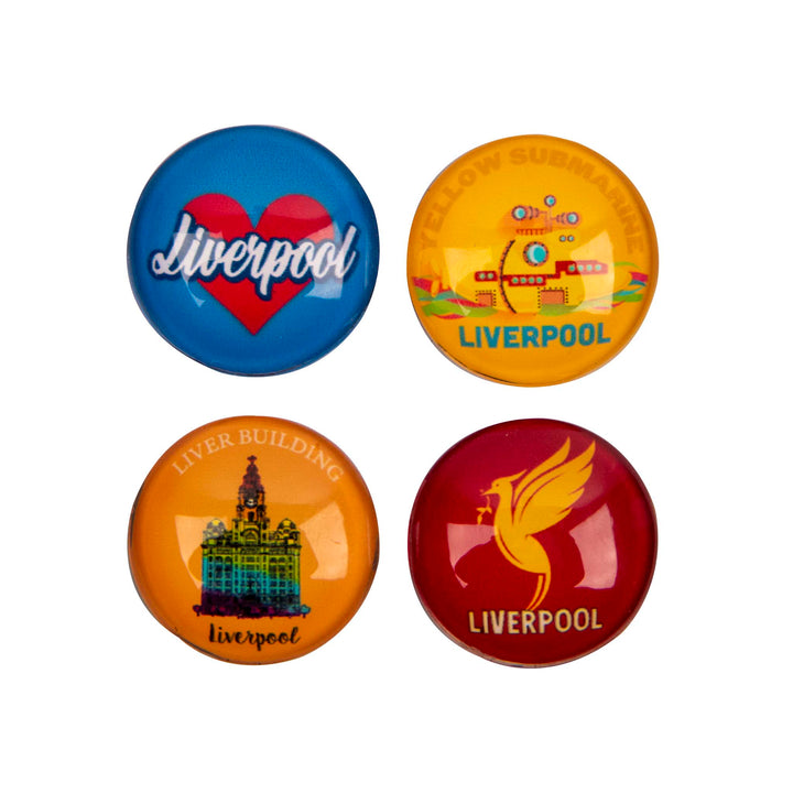 Liverpool Mini Crystal Magnet