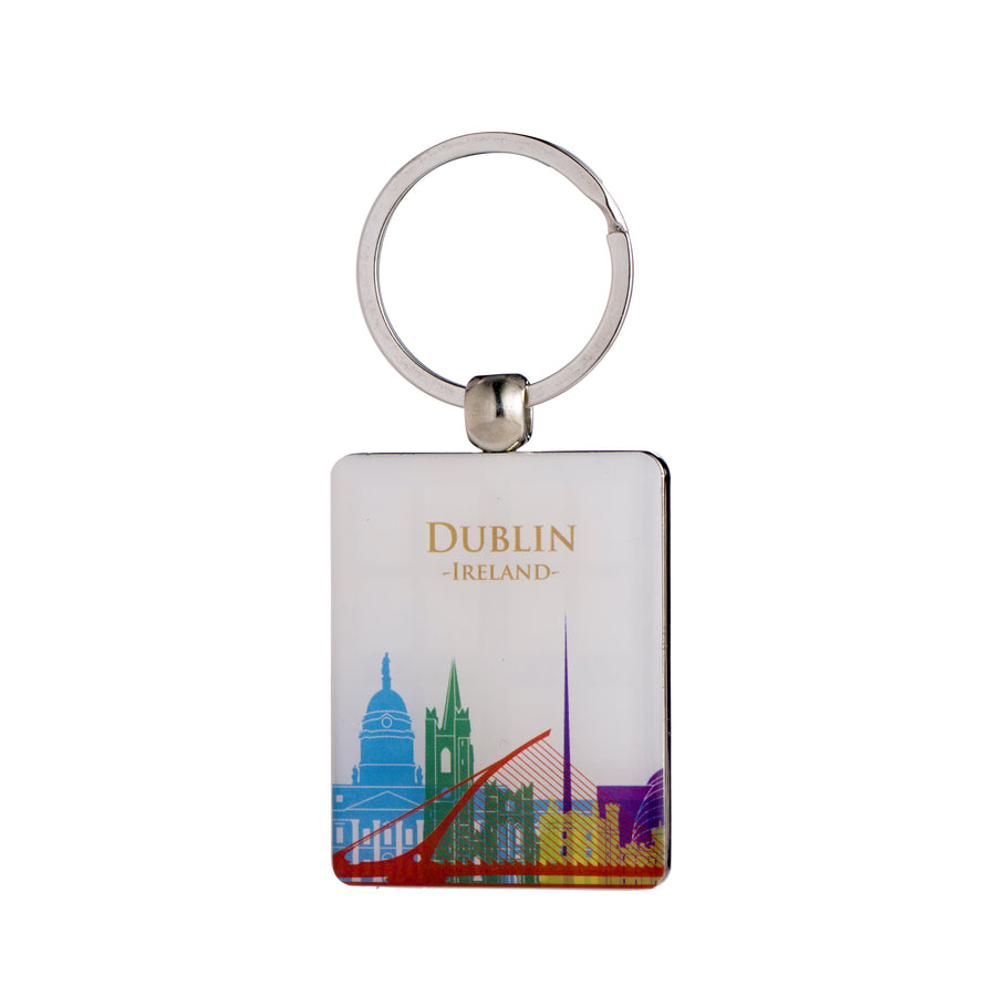 Dublin Scene Keyring