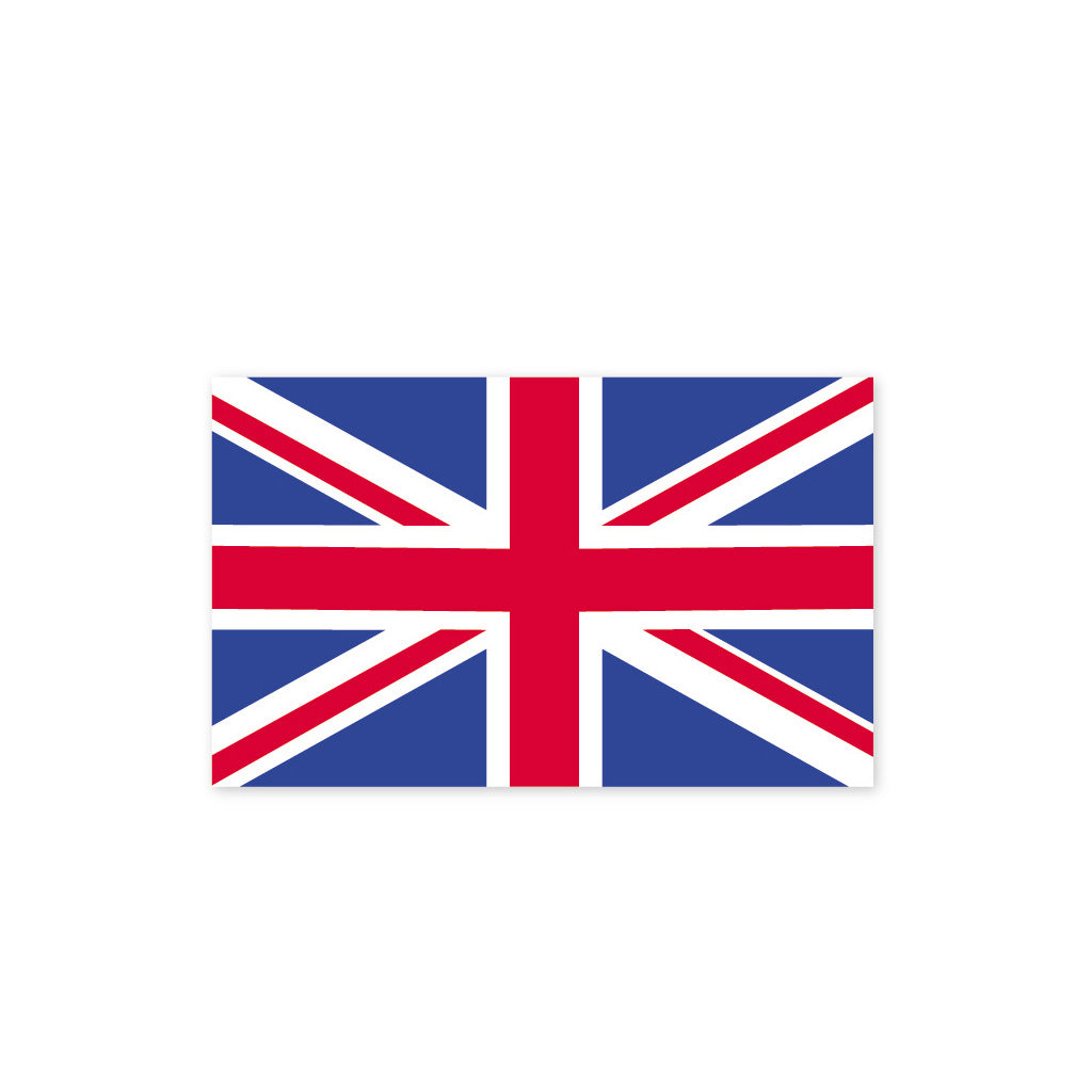 Union Jack Flag Sticker | Symbolize Your British Pride