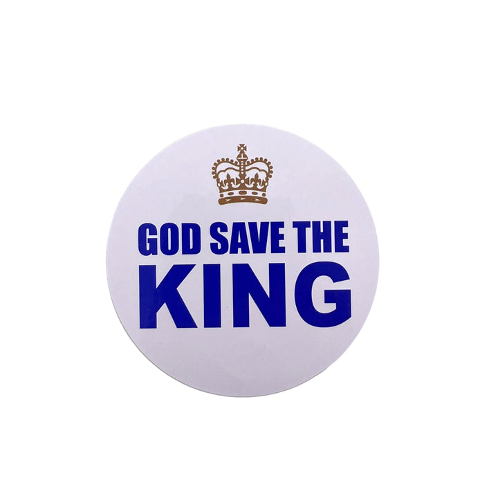 God Save The King Sticker