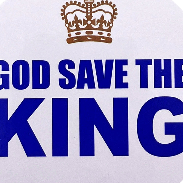 God Save The King Sticker