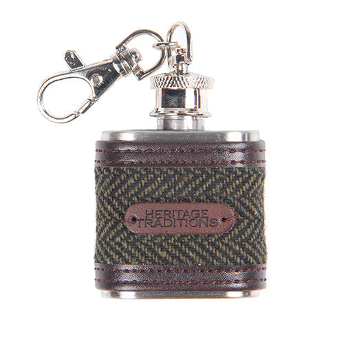 Tweed 1oz Hip Flask