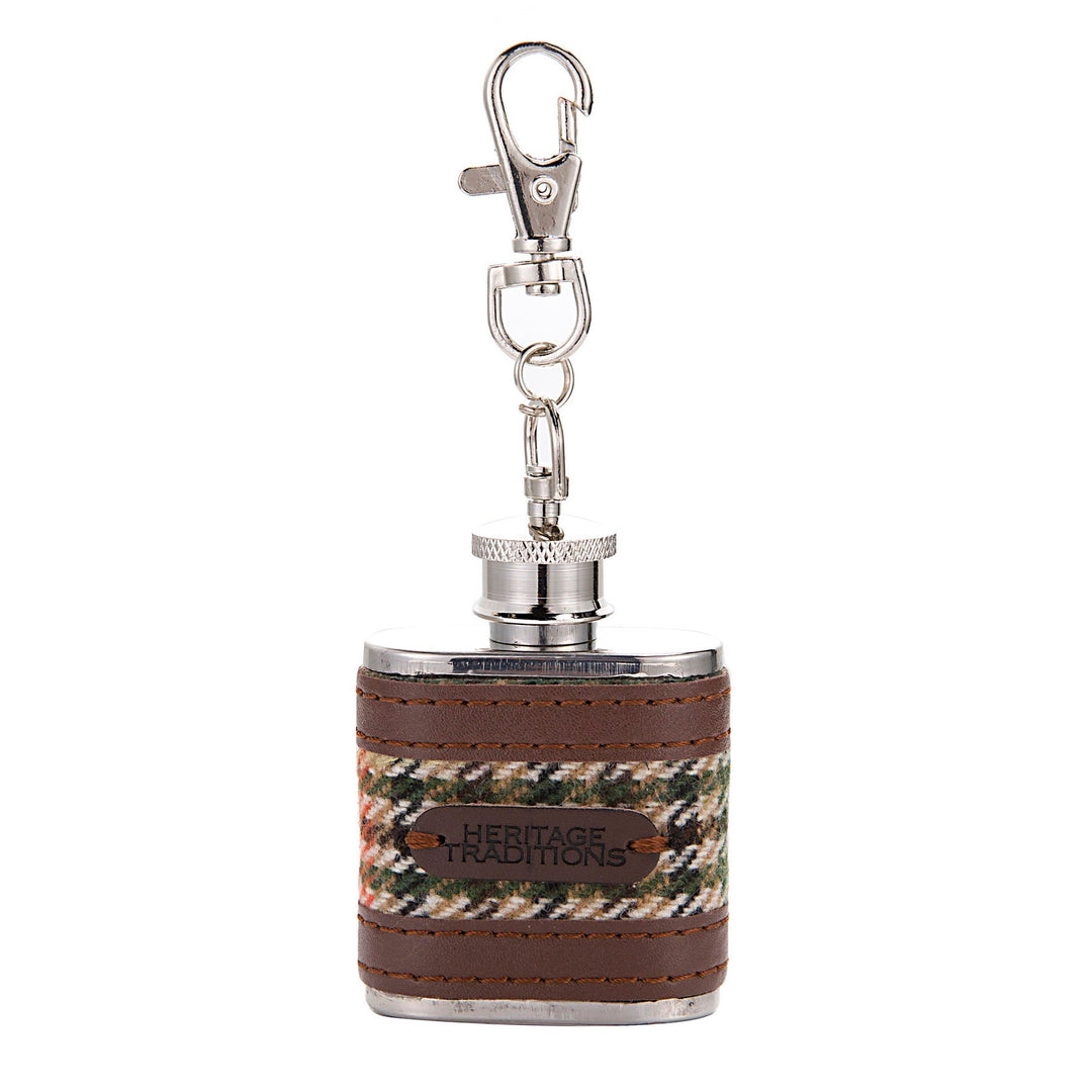 Tweed 1oz Hip Flask