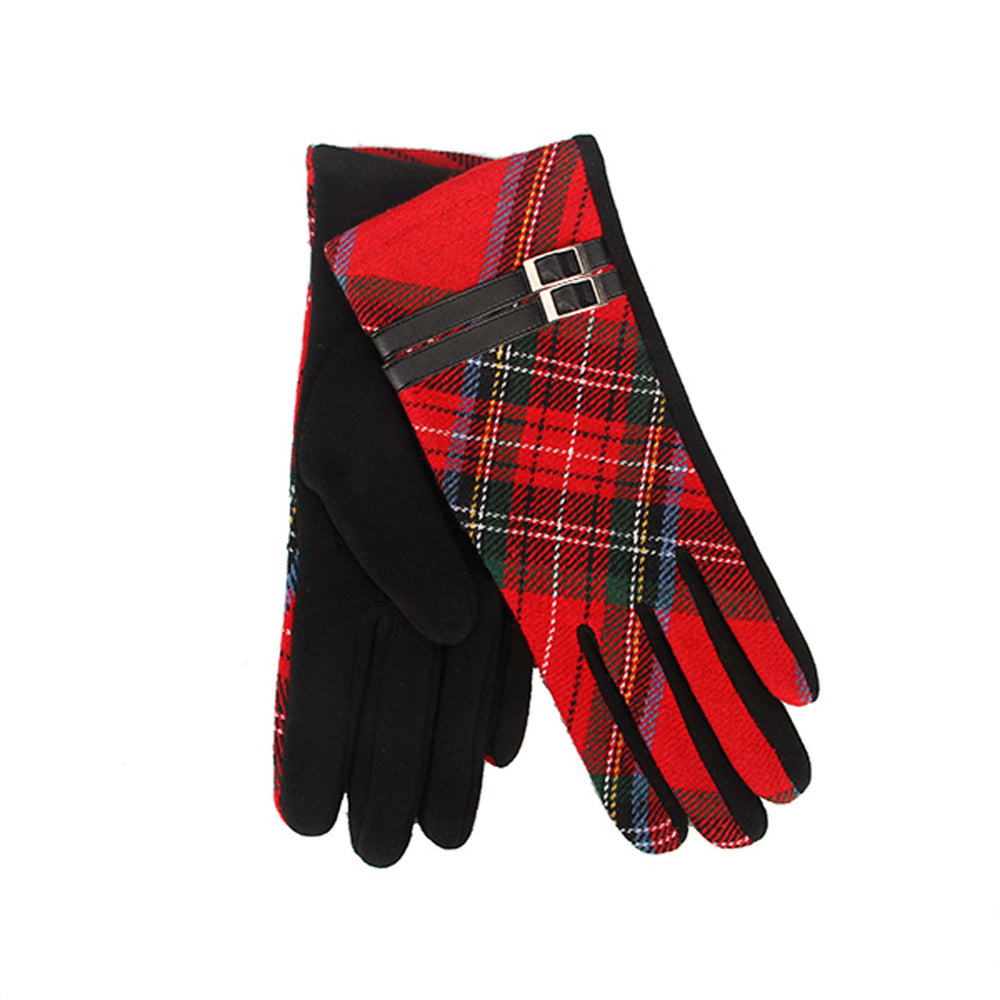 Red Tartan Glove