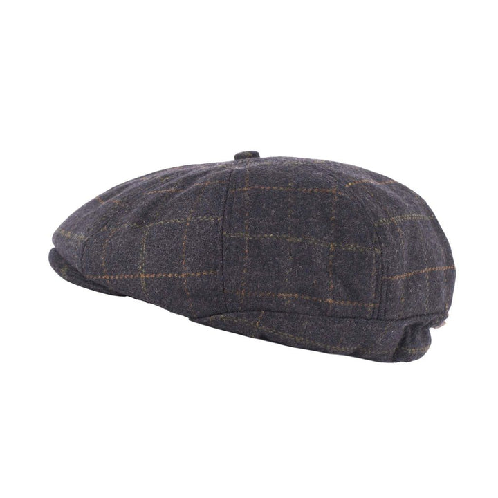 Tweed Baker Boy Cap - Blue - Peaky Blinders Hat, Newsboy