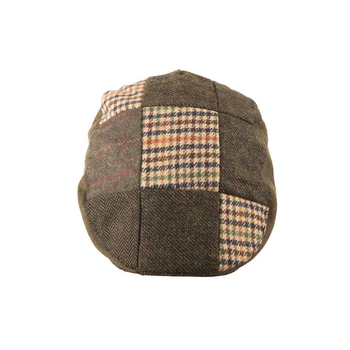 Tweed Patchwork Flat Cap