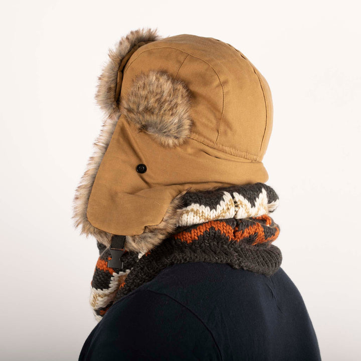 Wax Fur Aviator Hat