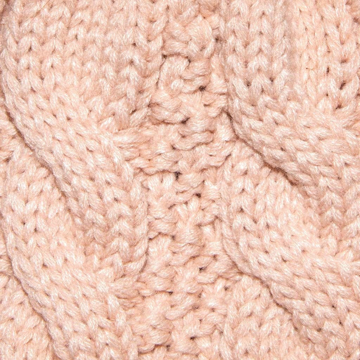 Cable Pom Pom Hat