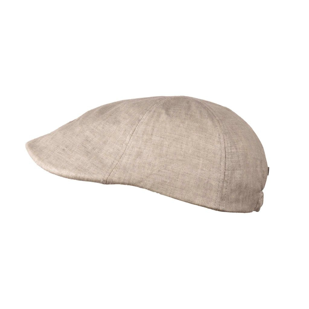 Summer Linen Panel Cap - Natural