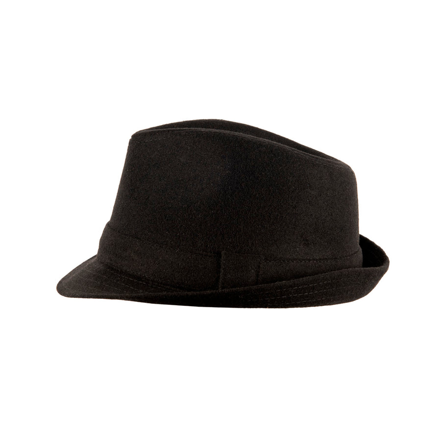 Elwood Plain Black Trilby