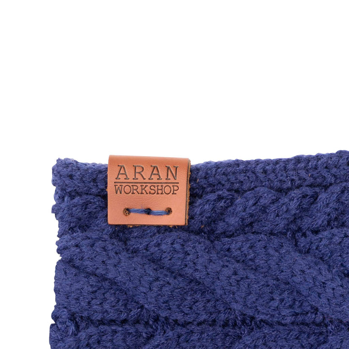 Shop the Aran Button Headband | Cable Knit with Button Detail