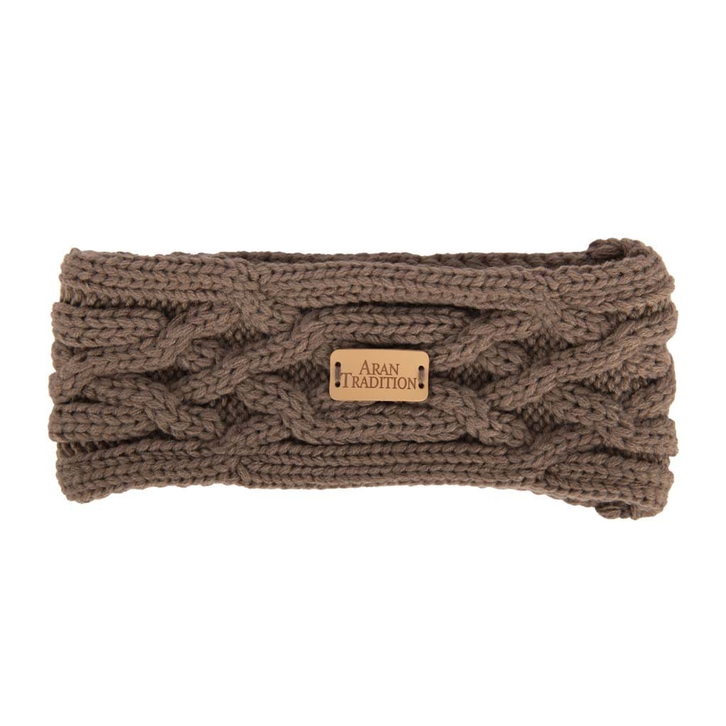 Stay Warm & Stylish with Aran Cable Knit Headband