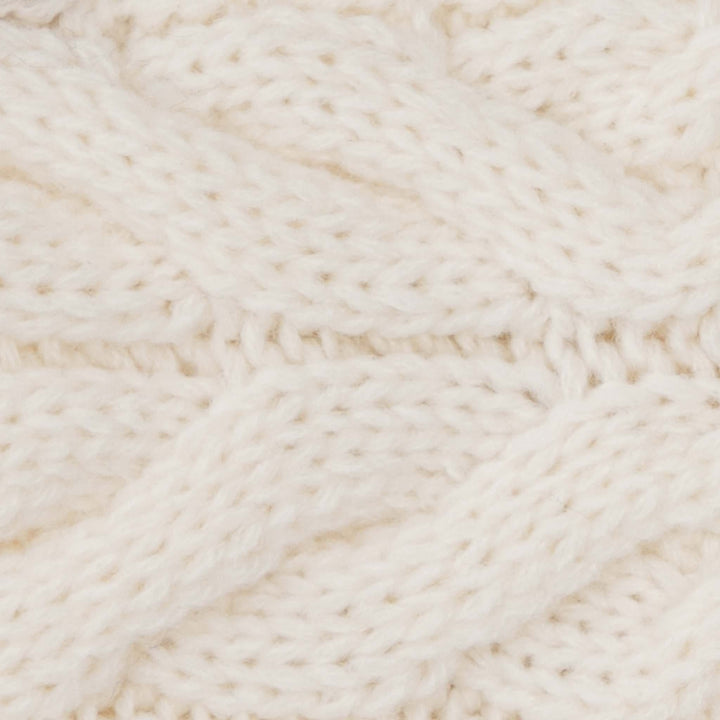 Shop the Aran Button Headband | Cable Knit with Button Detail