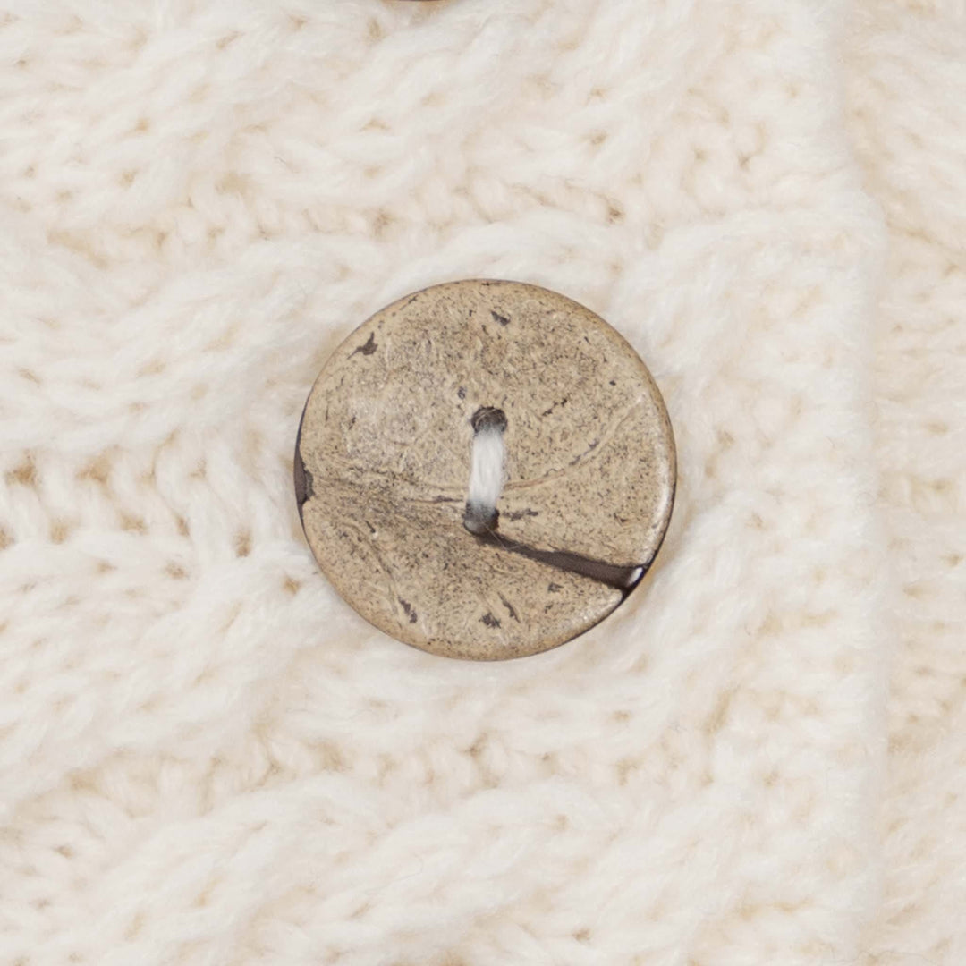 Shop the Aran Button Headband | Cable Knit with Button Detail