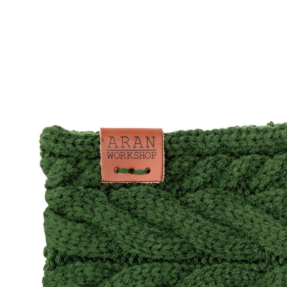 Shop the Aran Button Headband | Cable Knit with Button Detail