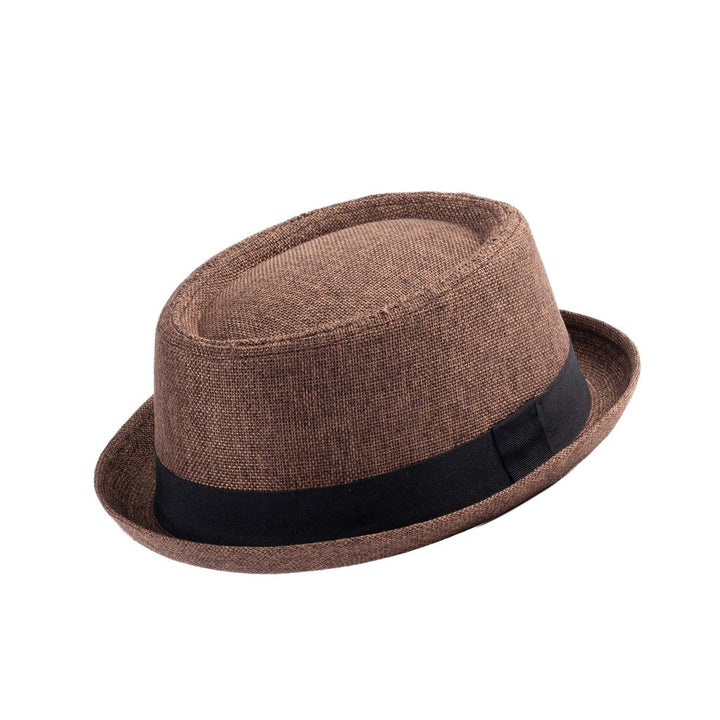 Straw Pork Pie Hat