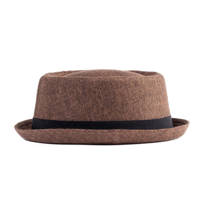 Straw Pork Pie Hat