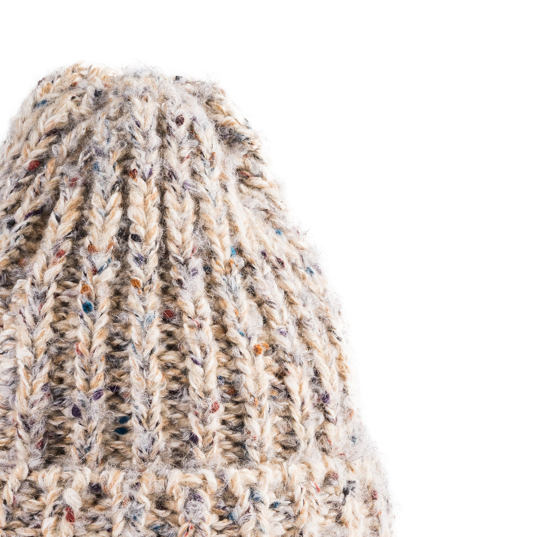 Donegal Chunky Fisherman Rib Beanie