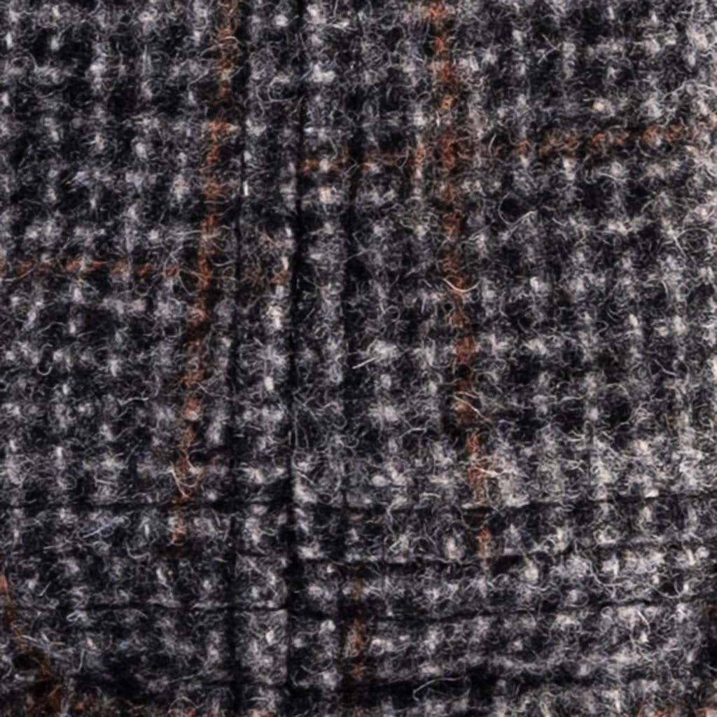 Tweed Military Cap - Wool Mix