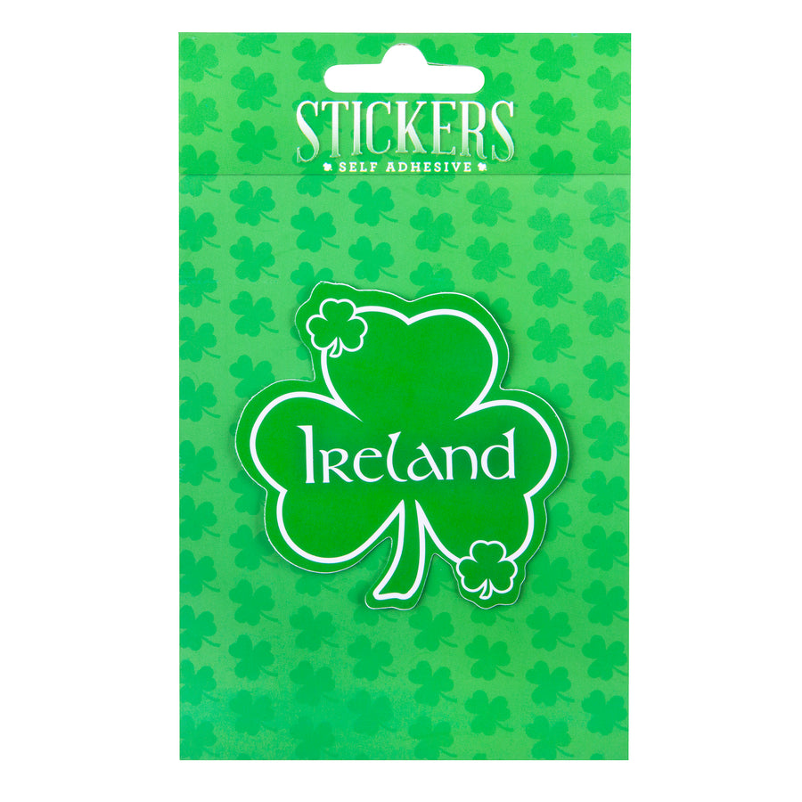 Ireland Shamrock Sticker | Symbol of Irish Pride