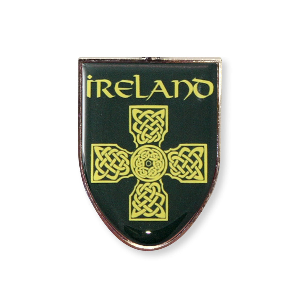 Celtic Cross Shield Shaped Magnet