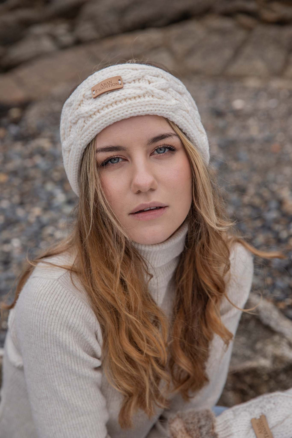 Stay Warm & Stylish with Aran Cable Knit Headband