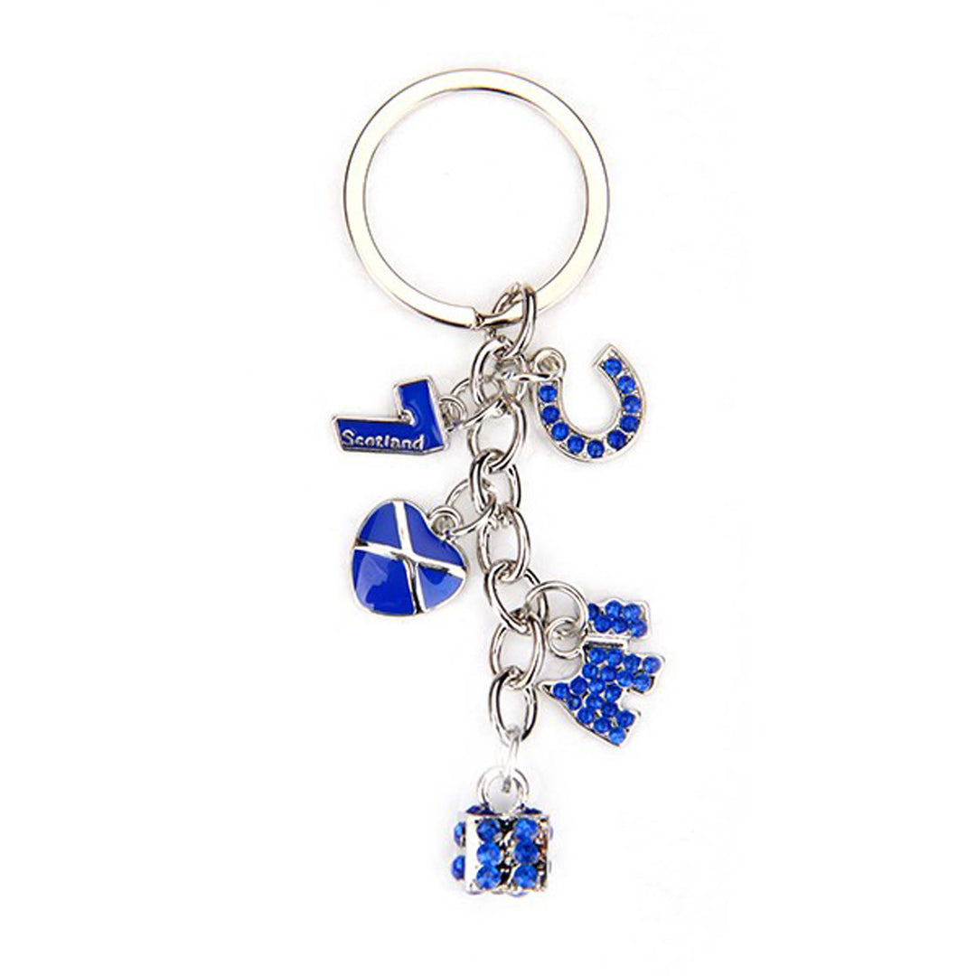 Deluxe Scottish Lucky Charm Key Ring